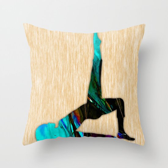 Fitness Throw Pillow