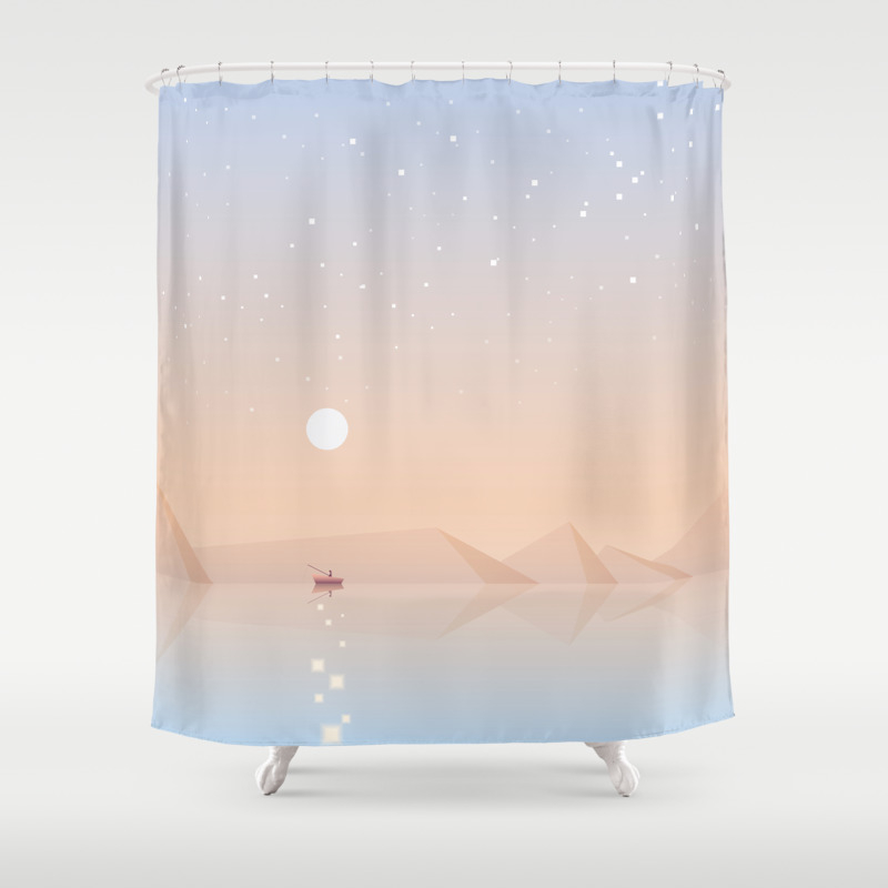 Fisherman Fishing Shower Curtain By Dianahlevnjak Society6