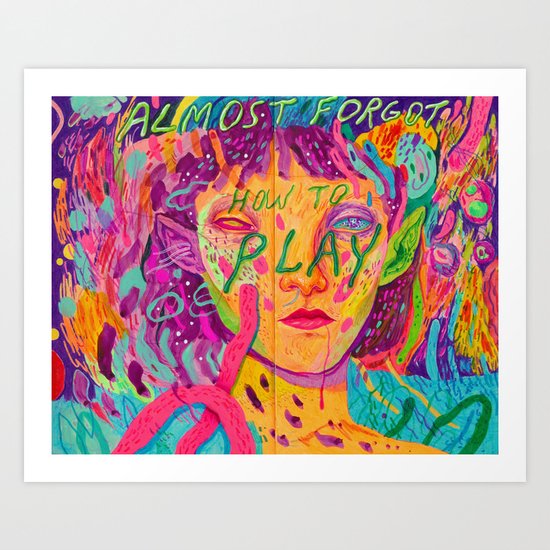 don't forget Art Print