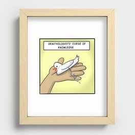 Curse of Knowledge Recessed Framed Print