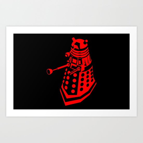 Dalek Art Print