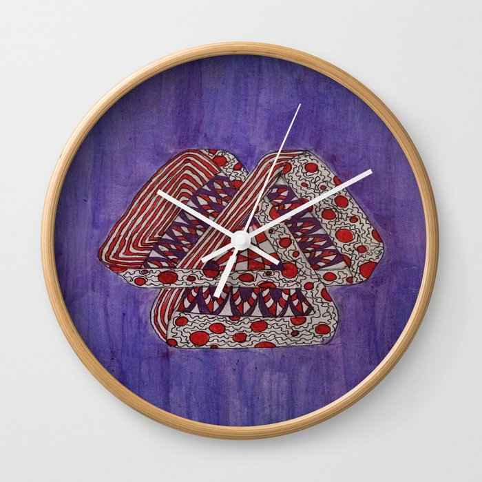 Moebius Tangle Wall Clock