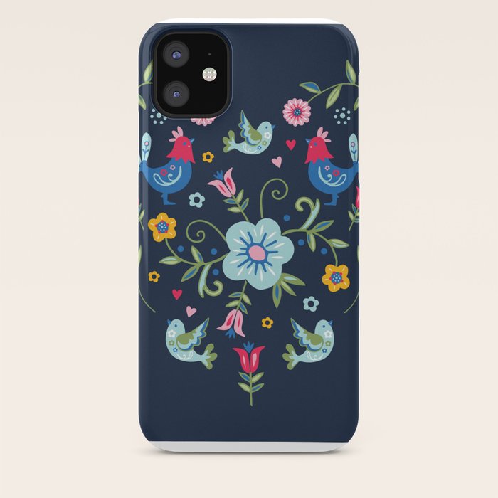 Blue Scandi iphone 11 case Blue Scandi iphone 11 case