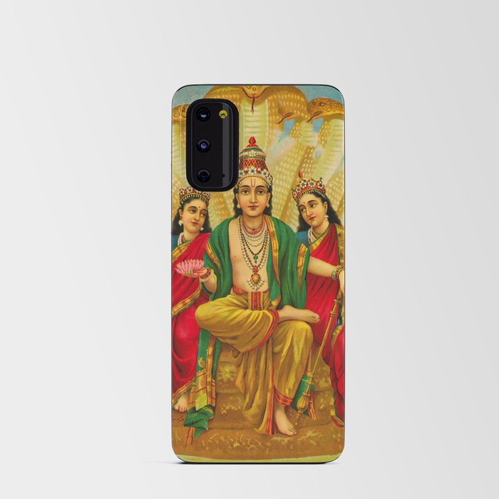 Sesha Narayana, King of Nagas by Raja Ravi Varma Android Card Case