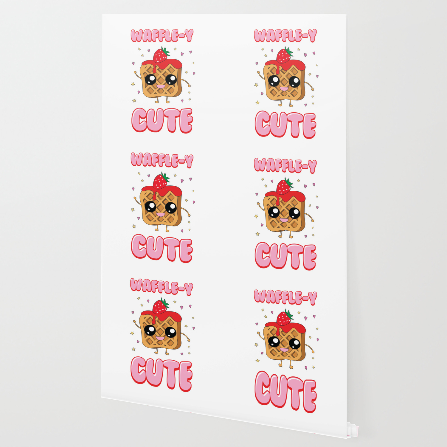 Cute You Re Waffle Y Awfully Punny Breakfast Pun Wallpaper By Theperfectpresents Society6