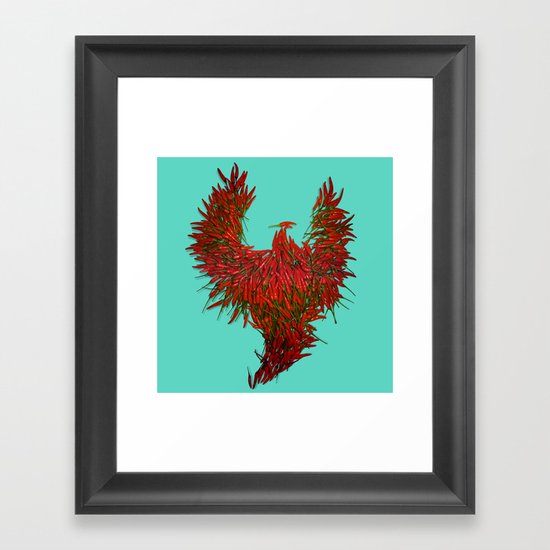 Hot Wings! Framed Art Print