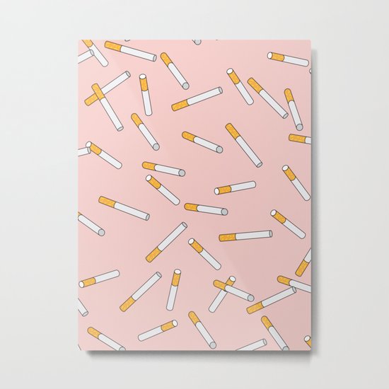 Cigarette Dreams Metal Print