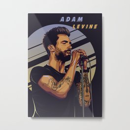 Adam Levine Metal Print
