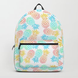 Colorful pineapple pattern Backpack