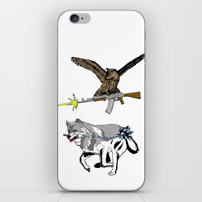 OWL WOLF ALLIANCE 3 iPhone Skin