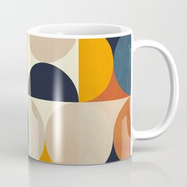 mid century abstract shapes fall winter 1 Mug