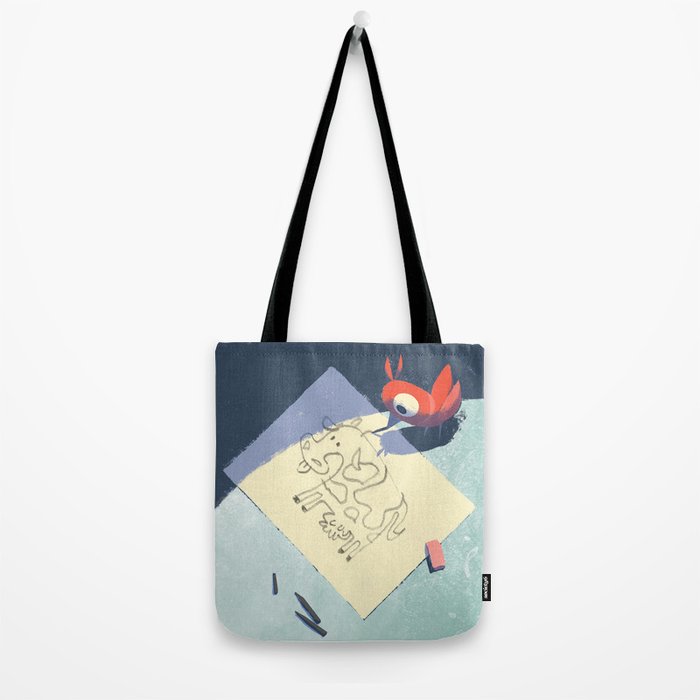 Bird Artist Tote Bag