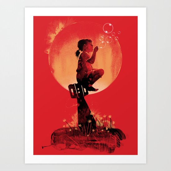 Daisy Art Print