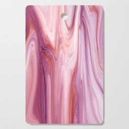Purple & Pink Liquid Marble  Cutting Board