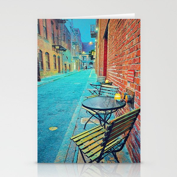 The Alley  Stationery Cards