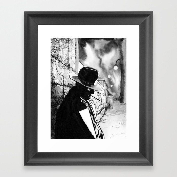 A night to remember Framed Art Print