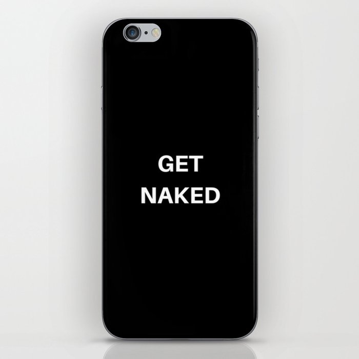 Get Naked iPhone Skin