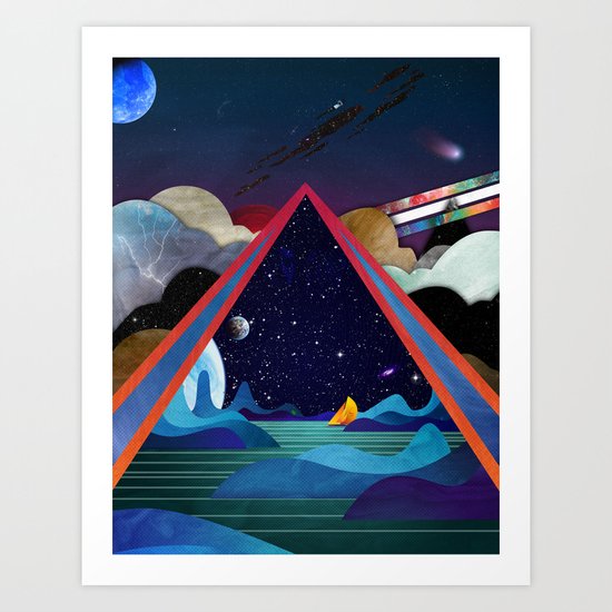 Frozen Oceans Art Print