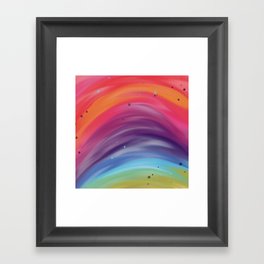 Color Wave Framed Art Print