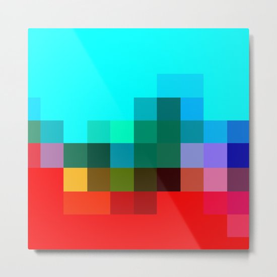 COLORES Metal Print