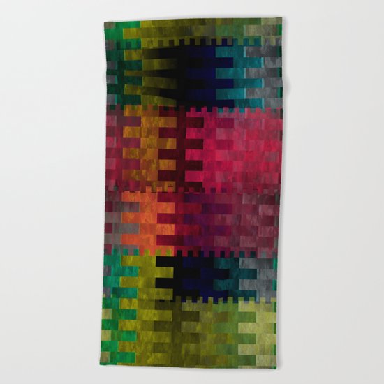 Abstract 148 Beach Towel