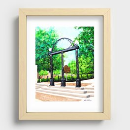 The Arch at UGA Recessed Framed Print