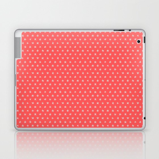 Tiny Stars Pattern Pink Laptop & iPad Skin