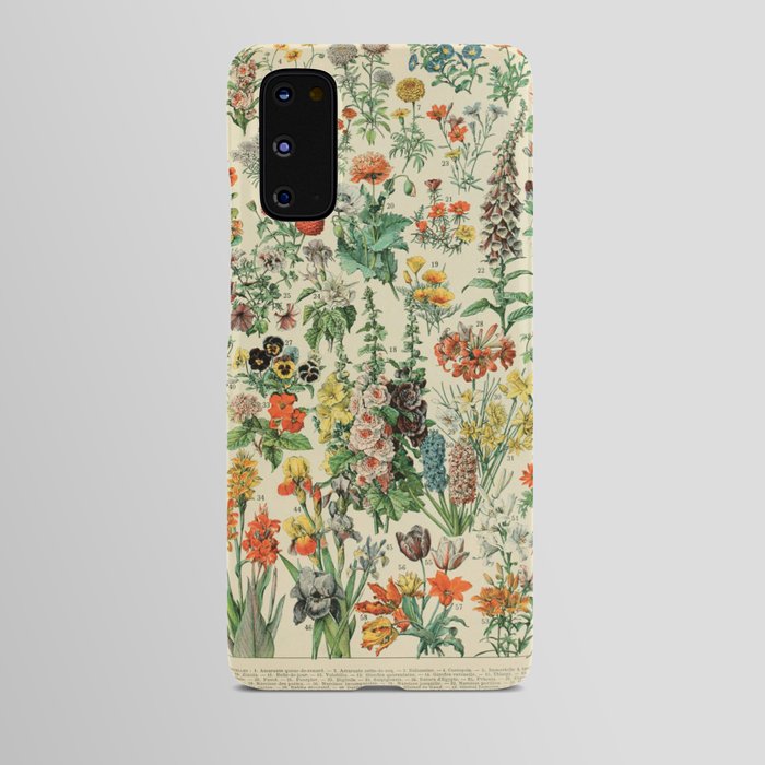 Adolphe millot Fleurs A Android Case