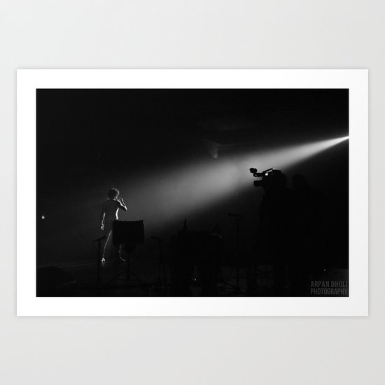 The showman Art Print