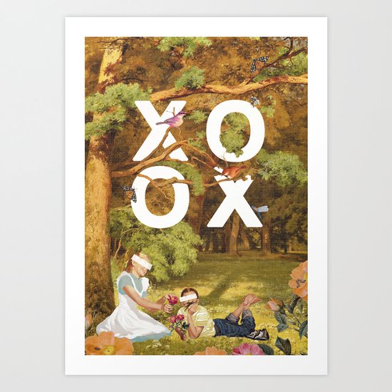 Oh, xoxo... Art Print