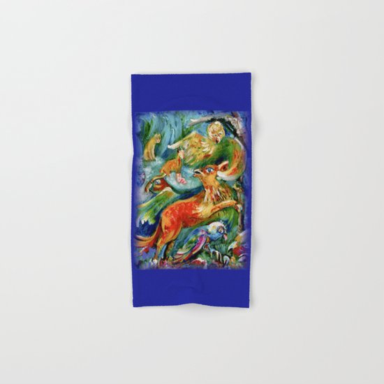 Red Fox Hand & Bath Towel