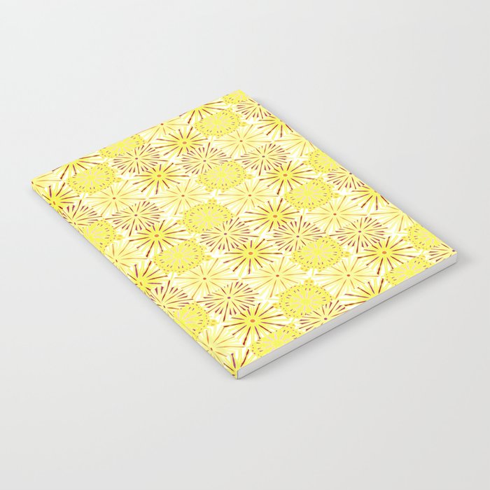 A starburst of sunflowers Notebook