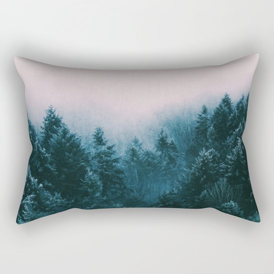Pastel woods Rectangular Pillow