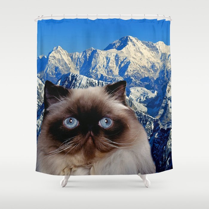 Himalayan Cat Shower Curtain