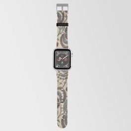 Antique Ivory Floral Chintz Apple Watch Band