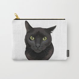 Black cat Carry-All Pouch