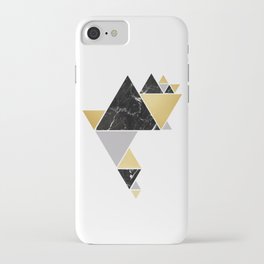 Black Triangle Party iPhone Case