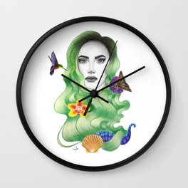 Mother Nature Wall Clock