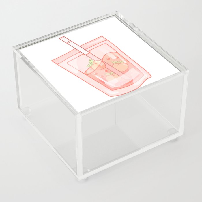 kawaii pink juice Acrylic Box