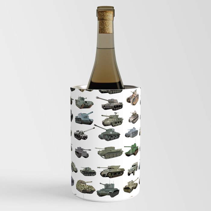 Various WW2 Tanks Wine Chiller