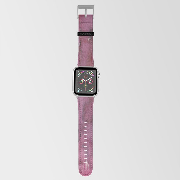 Pink apple watch band stained online