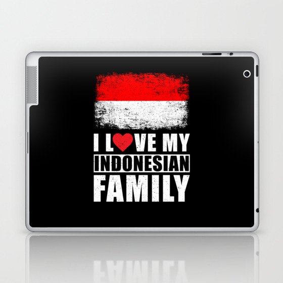 Indonesian Family Laptop & iPad Skin