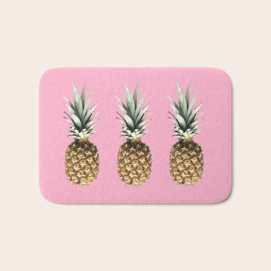 Pineapples Bath Mat