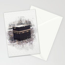 Masjid al-Haram, Kabaah, Mecca, Saudi Arabia Stationery Cards