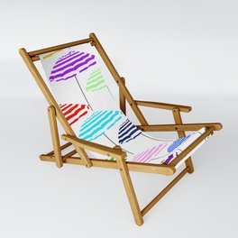 Beach Umbrella Color Blast Sling Chair