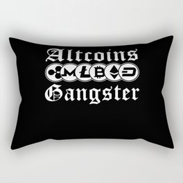 Altcoins Gangster Cryptocurrency Coin Gift Rectangular Pillow