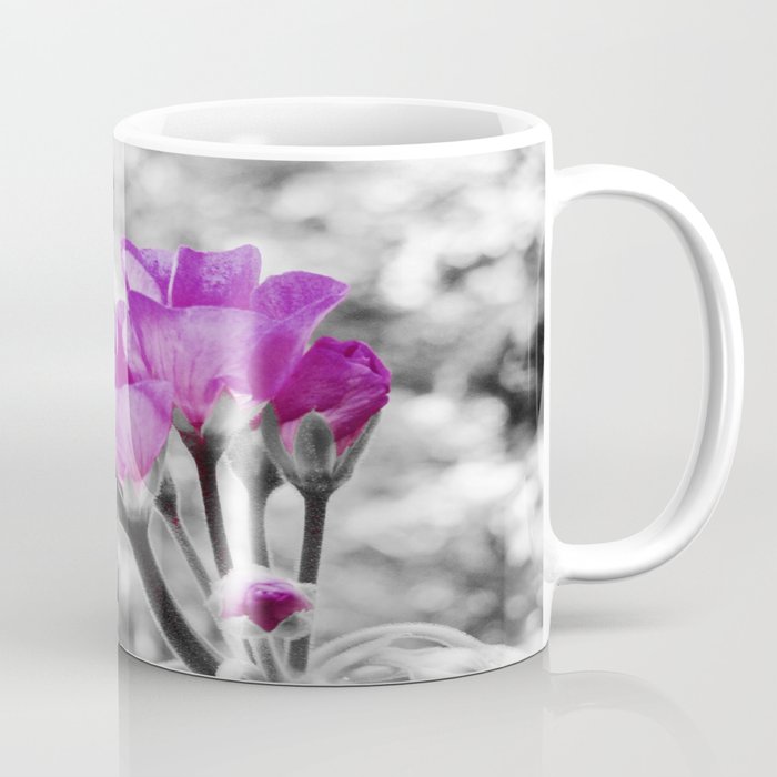 Fuchsia fLOWERS Pop Of Color Coffee Mug
