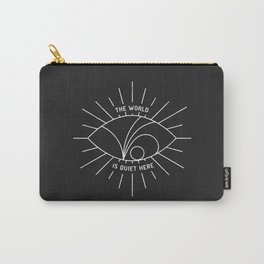 V.F.D. Carry-All Pouch | Danielhandler, Eye, Quote, World, Baudelaires, Typography, Black And White, Lemonysnicket, Curated, Vector 