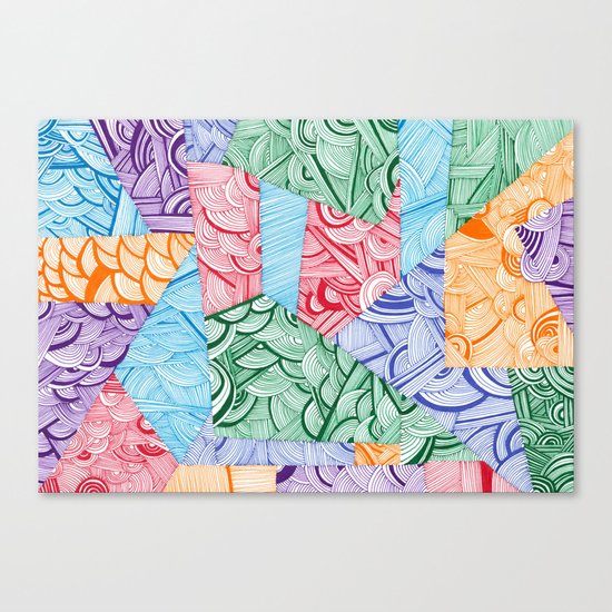 Colors Canvas Print