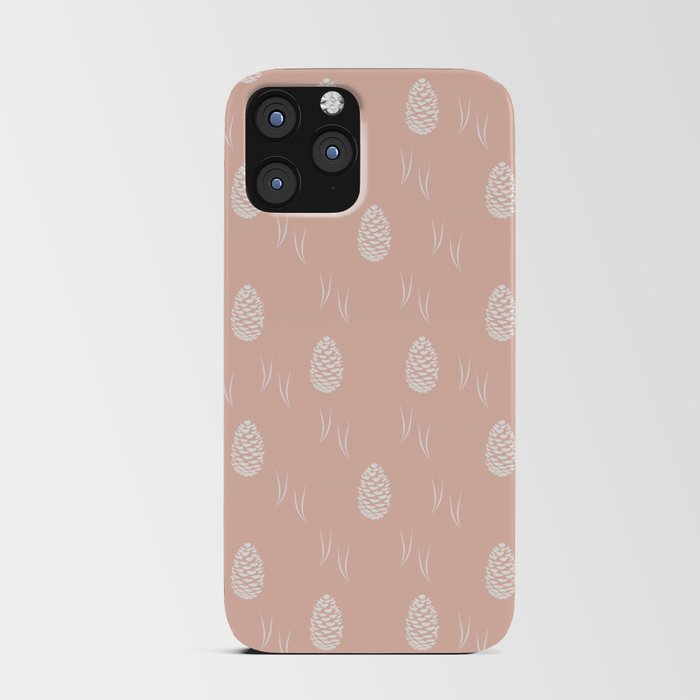 Pinecones (Graze Pink) iPhone Card Case